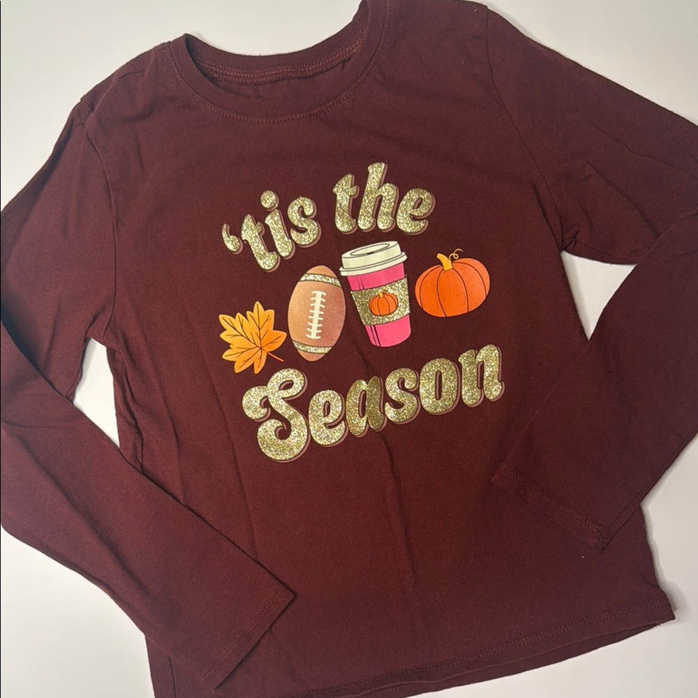 Fall Graphic Tee  'Tis the Season Long Sleeve Shirt
